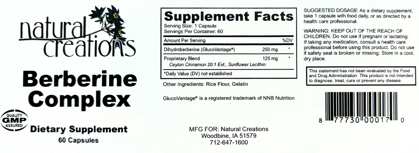 Berberine Complex | 60 Count
