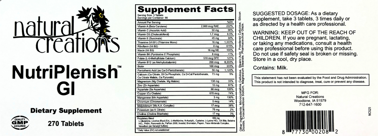 NutriPlenish GI