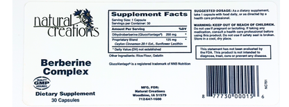 Berberine Complex | 30 Count