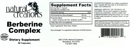 Berberine Complex | 60 Count