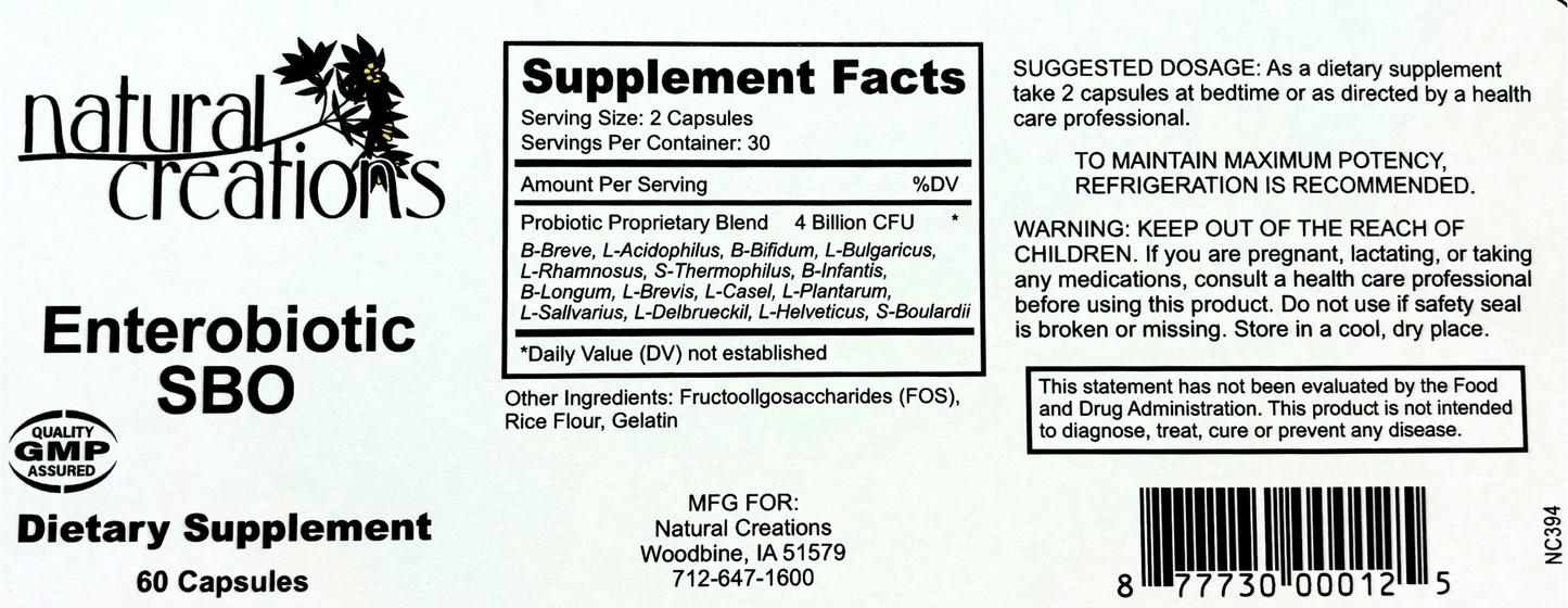 Enterobiotic SBO