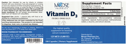Vitamin D3 | 5,000 IU