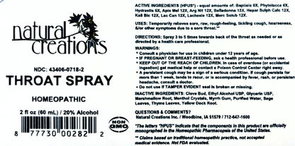 Throat Spray