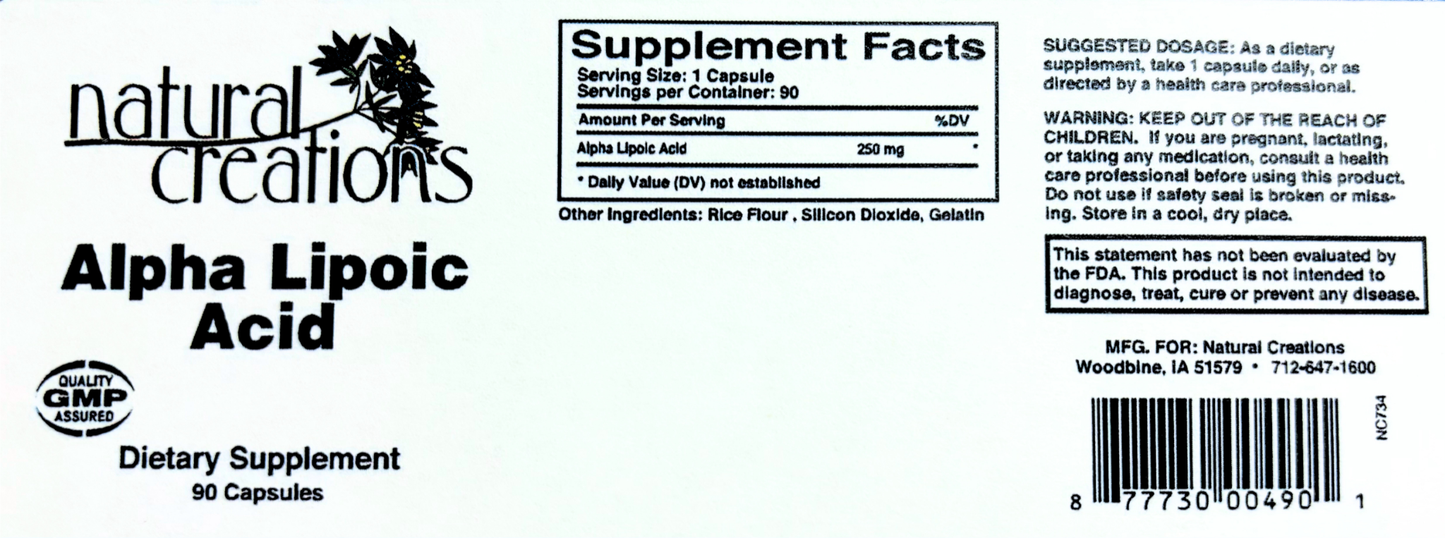 Alpha Lipoic Acid