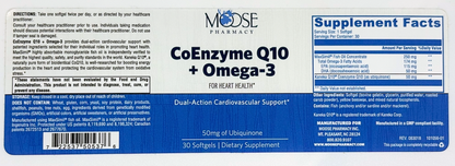 CoEnzyme Q10 + Omega-3 | 30 count