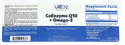 CoEnzyme Q10 + Omega-3 | 120 count