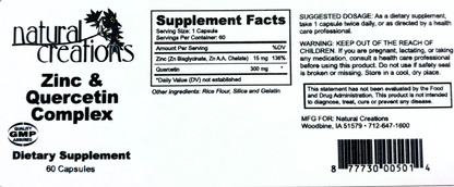 Zinc + Quercetin
